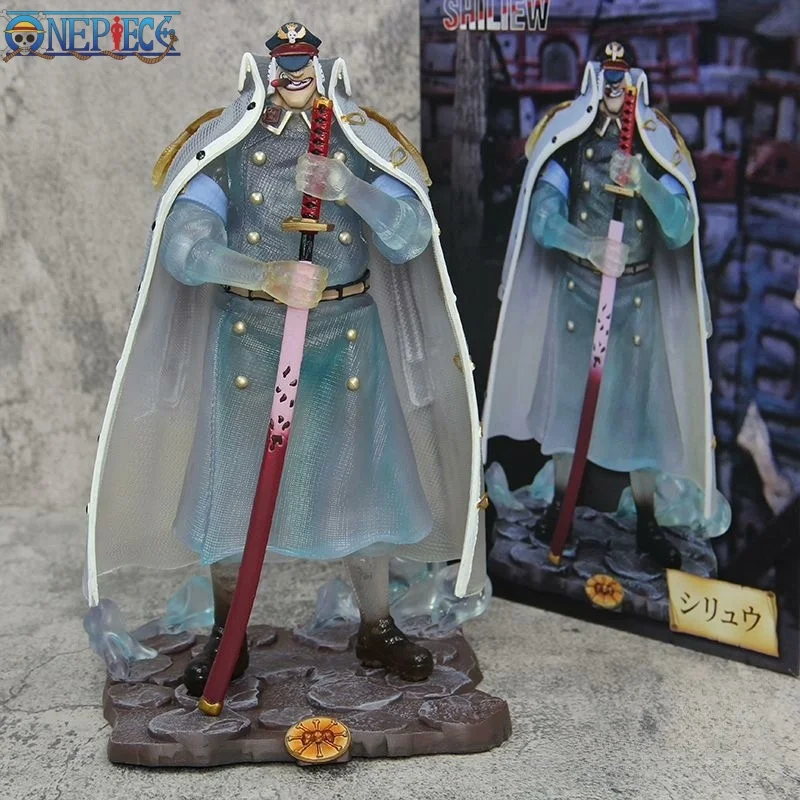 One Piece Handmade Black Hu Zi, General Of The Navy, General Of The Navy, Ben. Rain Of Hope Model Anime Decoration