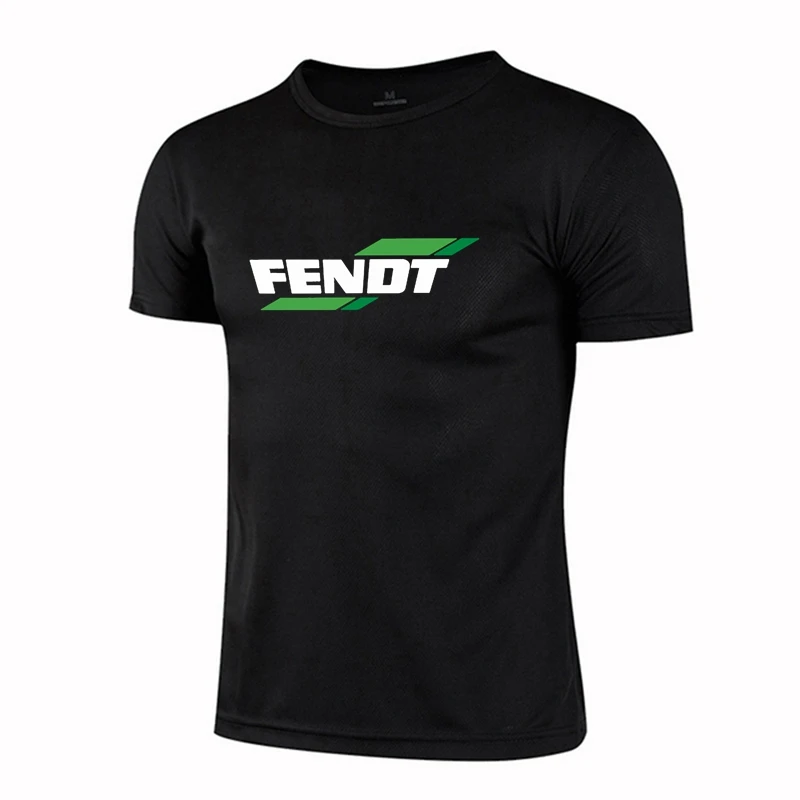 FENDT Quick-drying Round Neck Sport T-shirt Gym Jerseys Fitness Shirt Trainer Running T-shirt Men Breathable Sportswear