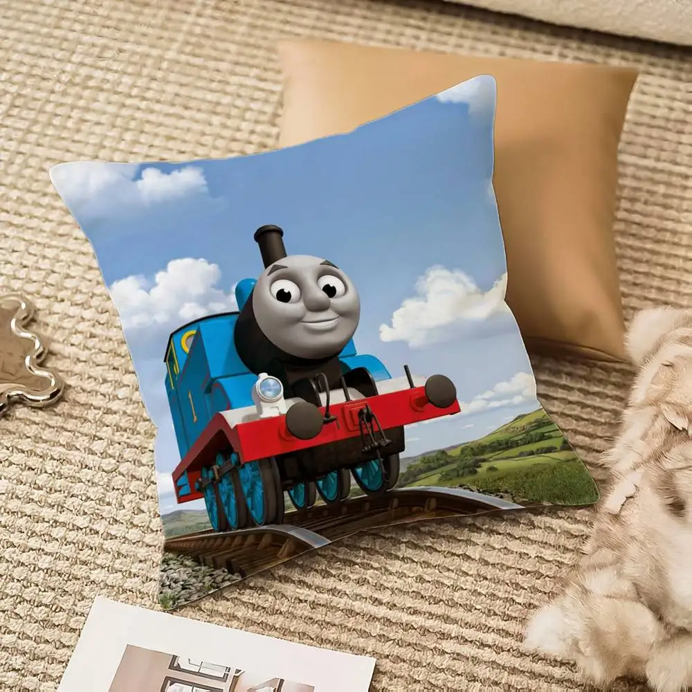 Наволочка T-Thomas The Train, антипылесная невидимая молния, диван-кровать