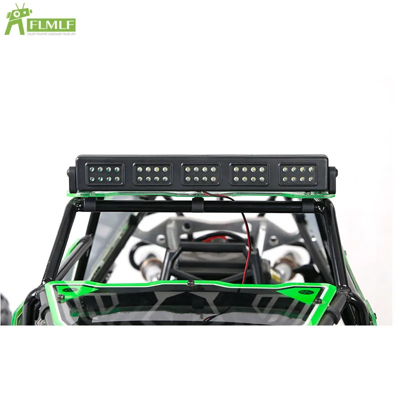 Plastikowy reflektor dachowy LED Pasuje do 1/5 HPI ROFUN BAHA ROVAN KM BAJA 5SC 5TS LT WLT Rc Car Toys Games Parts