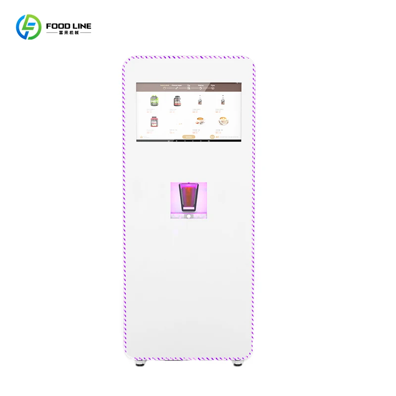 Customize Your AI Automated Hot Cold Coffee Vending Machine Fully Intelligent and Self Service