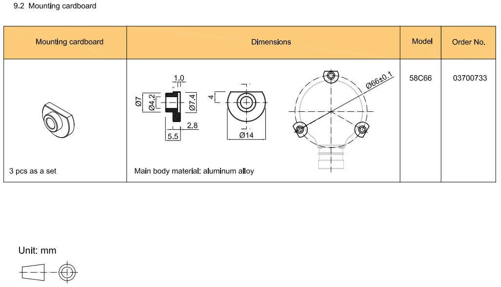 S58 Z 3Phase Solid Shaft D Type Encoder Incremental Encoder with Alarm for Office for Automation