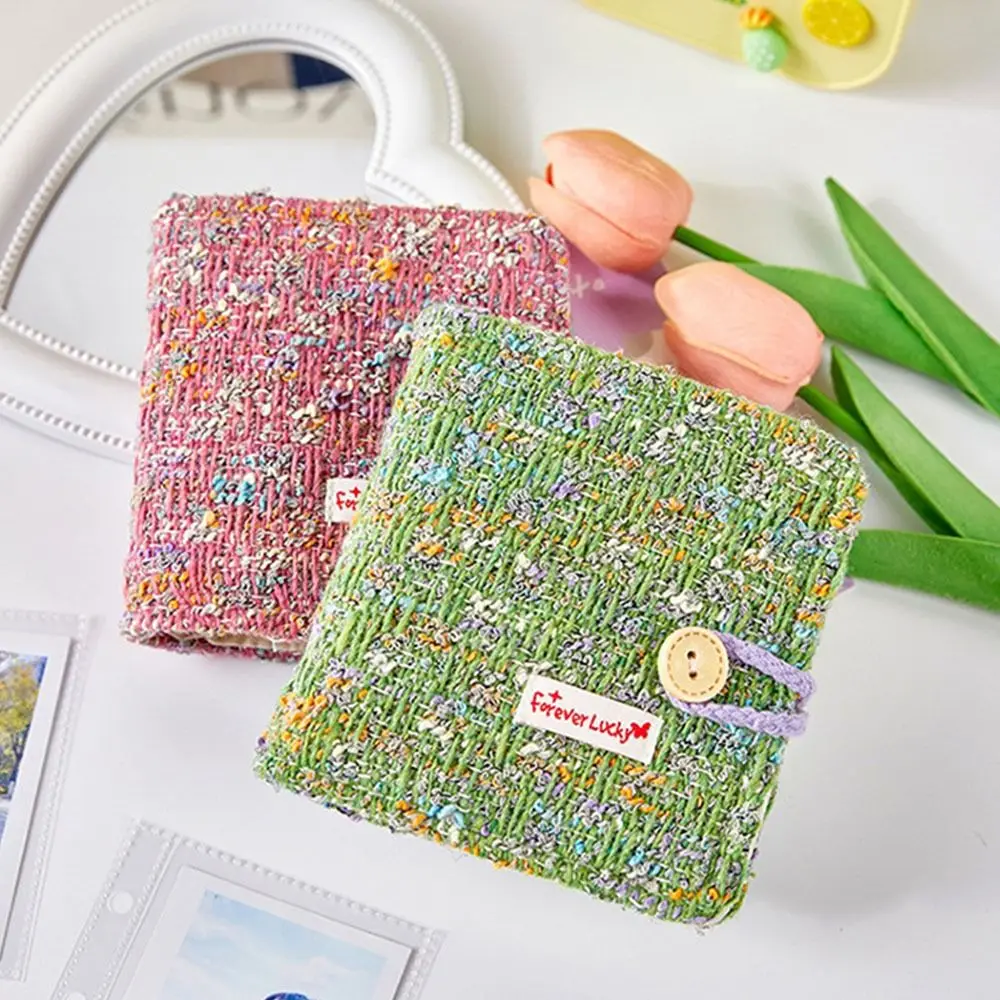 Loose Leaf 3-Inch Photo Album Anti-scratch One Grid Photocard Holder Korean Style INS Photocards Collect Book