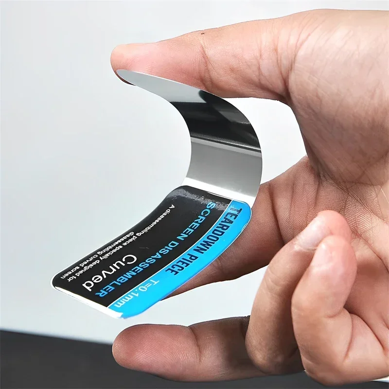 1 Pieza Herramienta de Palanca para Abrir Teléfono, Espátula Flexible para Pantalla Curva LCD, Desarmador de Teléfono Móvil 2
