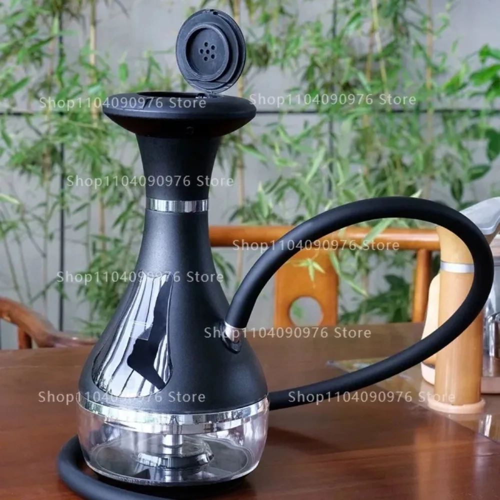 New Fast Shipping Arabian Electric Hookah Rechargeable Smoker Fast Heating Carbon Free