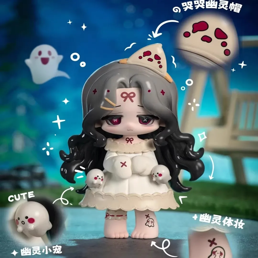 صندوق أعمى من سلسلة Missy Sweet Mourning Lolita Crow Paradise - نموذج شخصية أنيمي لطيف لعبة هدية عصرية قابلة للجمع #5
