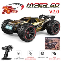 MJX Hyper Go 14209 14210 1/14 Brushless RC Car 2.4G 4WD Electric High Speed Off-Road Remote Control Drift Monster Truck for Kids