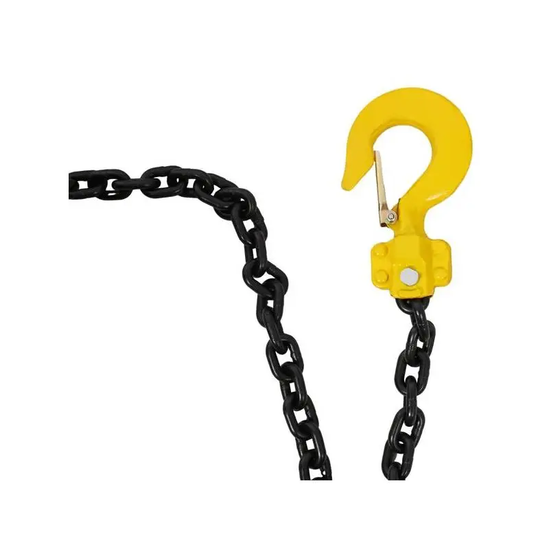 Talha de corrente com alavanca de 1,5 toneladas, capacidade de 3300 lbs, elevador de corrente de 20 pés com ganchos resistentes, extrator de catraca