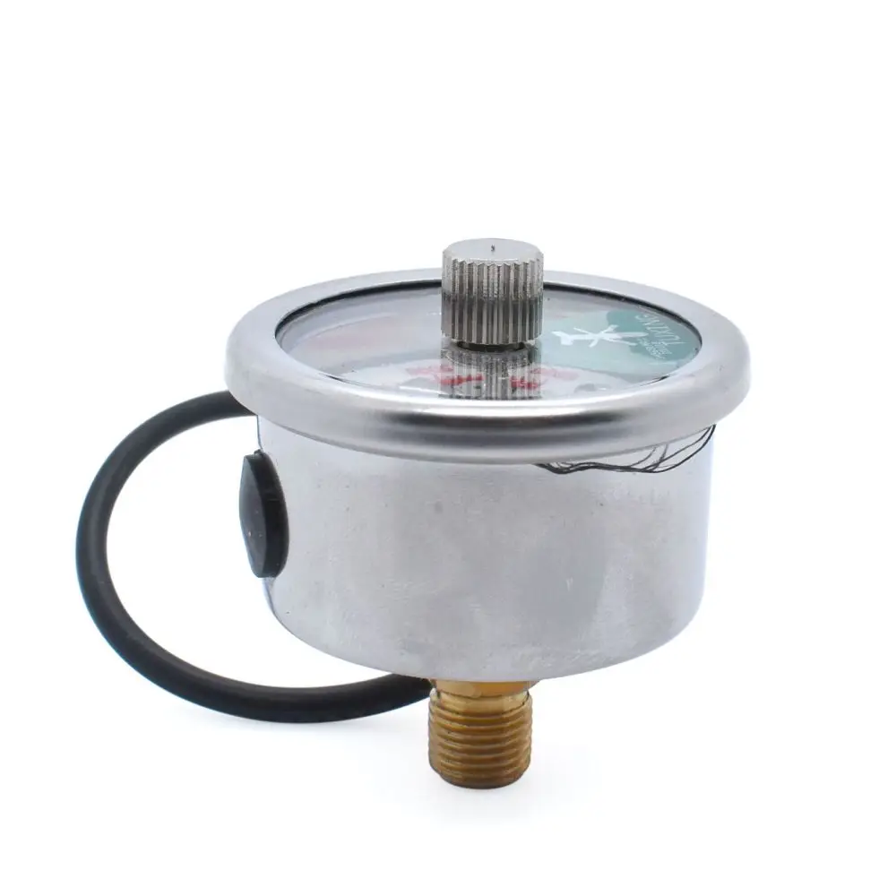 300Bar 4500Psi PCP Luchtcompressor Hogedrukpomp Auto Stop Compressor Verstelbare Manometer Draad M10 * 1