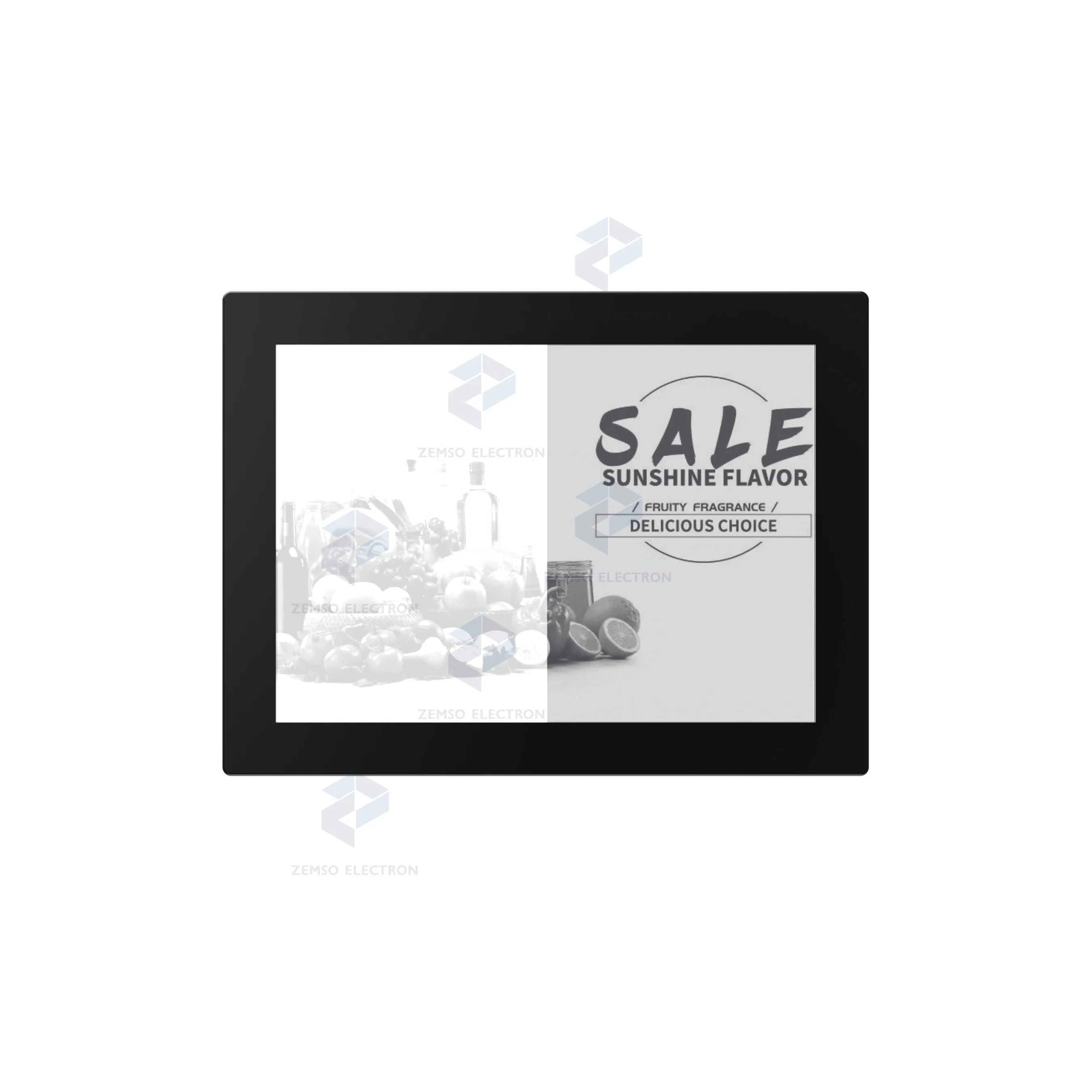 13.3 Inch Outdoor E-ink Book Reader Ultra Slim Sunlight Readable Ebook Reader For Bus Stop Station