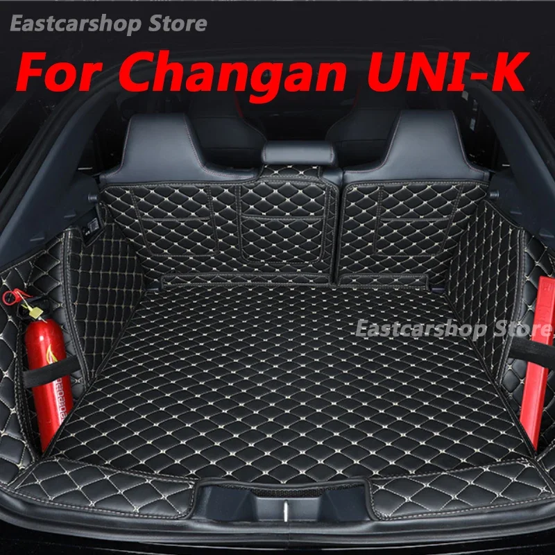 

For Changan UNI-K UNIK 2021 2022 2023 Car All Surrounded Rear Trunk Mat Cargo Boot Liner Tray Rear Boot Luggage Cover Pad