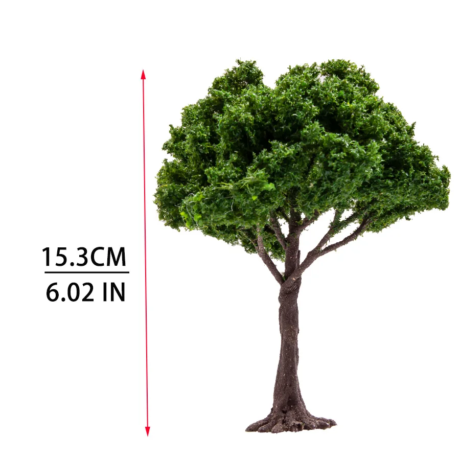 10-15cm Simulation Miniature Wire Trees Model Artificial Plant Toys for Railway Train Layout/Diy Model Making/Diorama