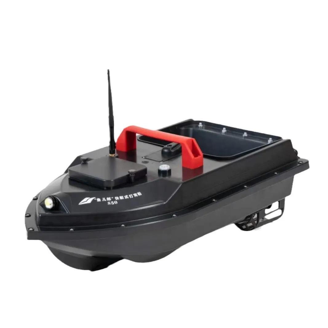 Multifunctional Electric Fishing Boat with One-Handed Operation Remote Control Feeders for Convenient Bait Launching