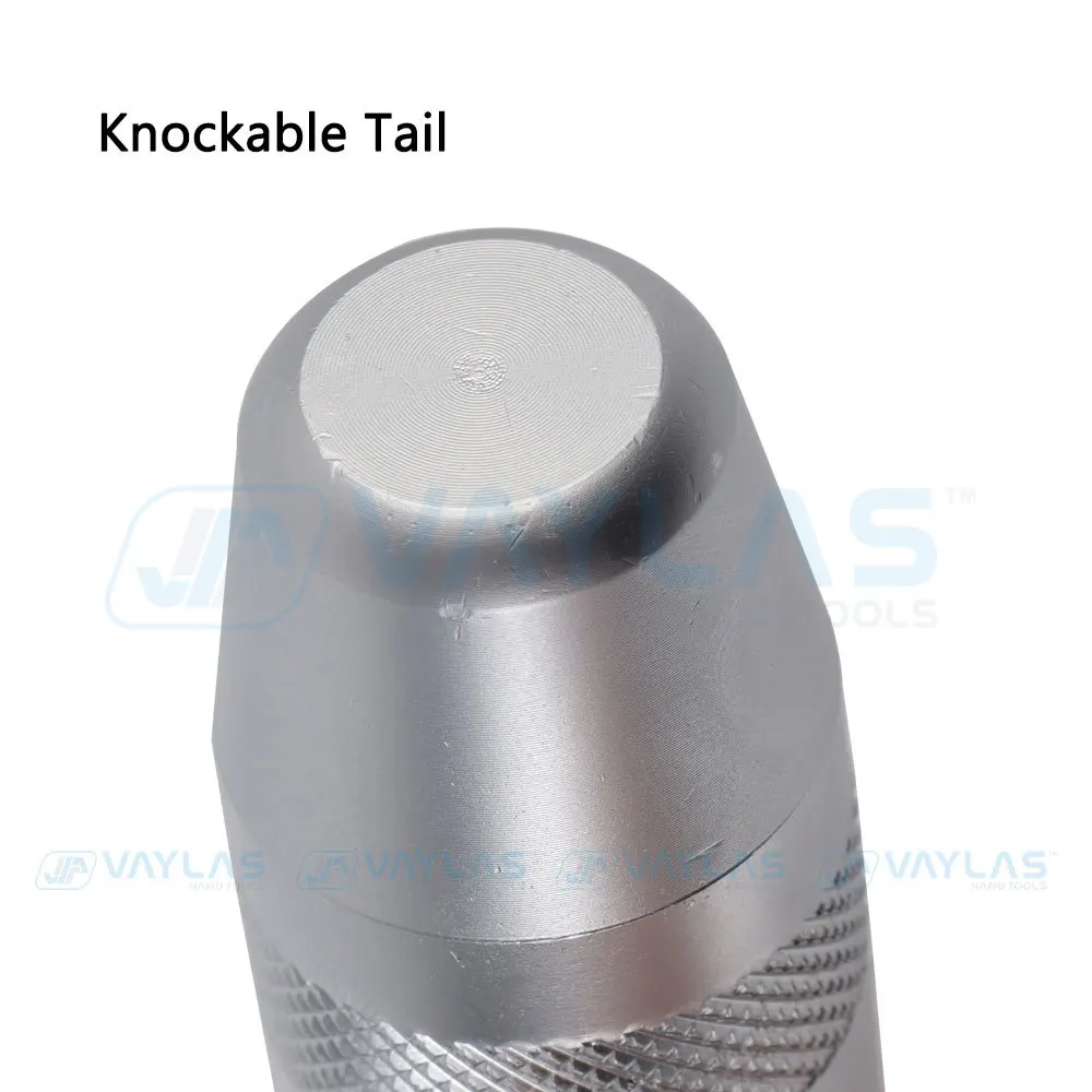 7 buah Set Obeng dampak tugas berat, Set Obeng Driver pahat alat mata soket Kit dengan casing datar & Philli