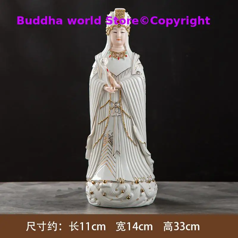 50% OFF high grade Mazu statue Southeast Asia family offering God goddess Sea God Mazu porcelain Matsu Family altar worship