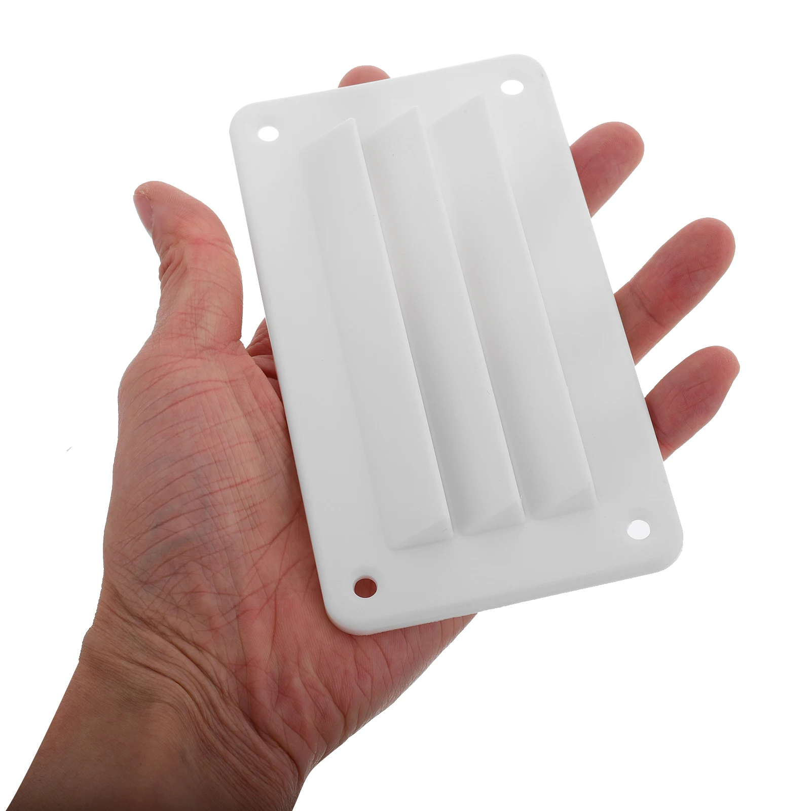 

1pc Nylon Marine Boat Louvered Vents White Durable Quiet Ventilation Cabin Yacht Rv Exhaust Fan Air Circulation Vent Covers Wall