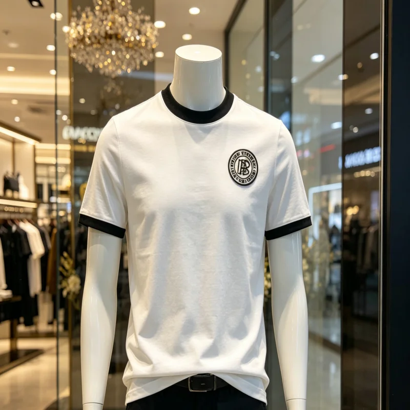 2026 Summer New German Fan Customization 25-26  Retro Y2K Design T-Shirt Comfortable Minimalist Family Parent Child Clothing