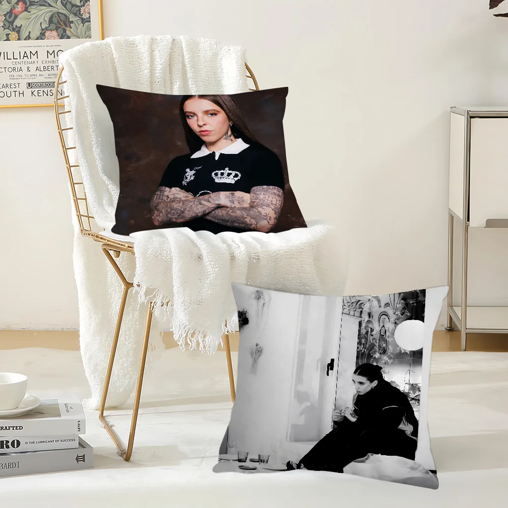 Singer Y-young Miko Pillow Case Suitable For Bedrooms Living Rooms Cars Home Decoration