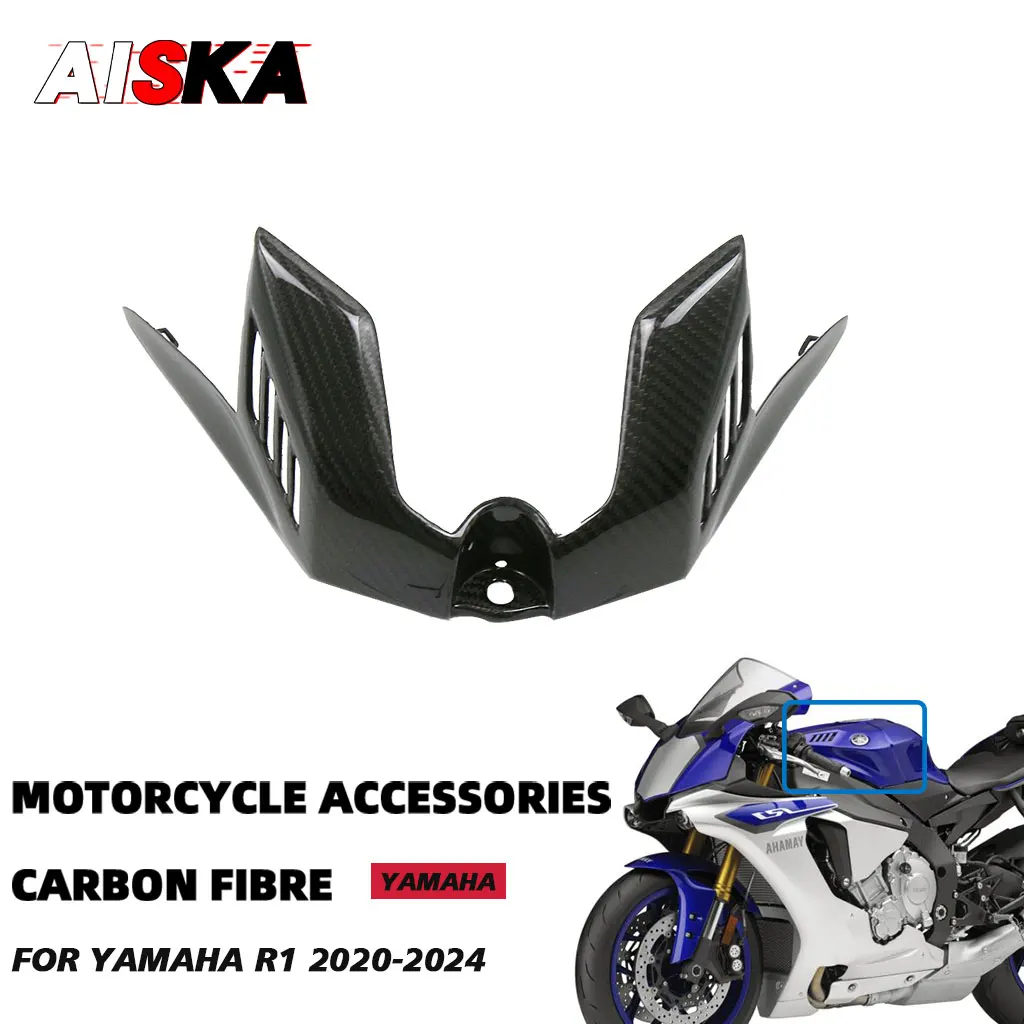 

3K Full Carbon Fiber Front Tank Airbox Cover Guard Protector Fairing Kit Motorcycle Modified Accessories For Yamaha R1 R1M 2020+