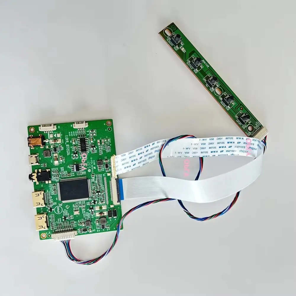 

Комплект платы контроллера, 2 мини-HDMI-совместимых микро-USB EDP для VVX10T025J00 2560X1600, 10,1-дюймовая светодиодная панель, экран монитора