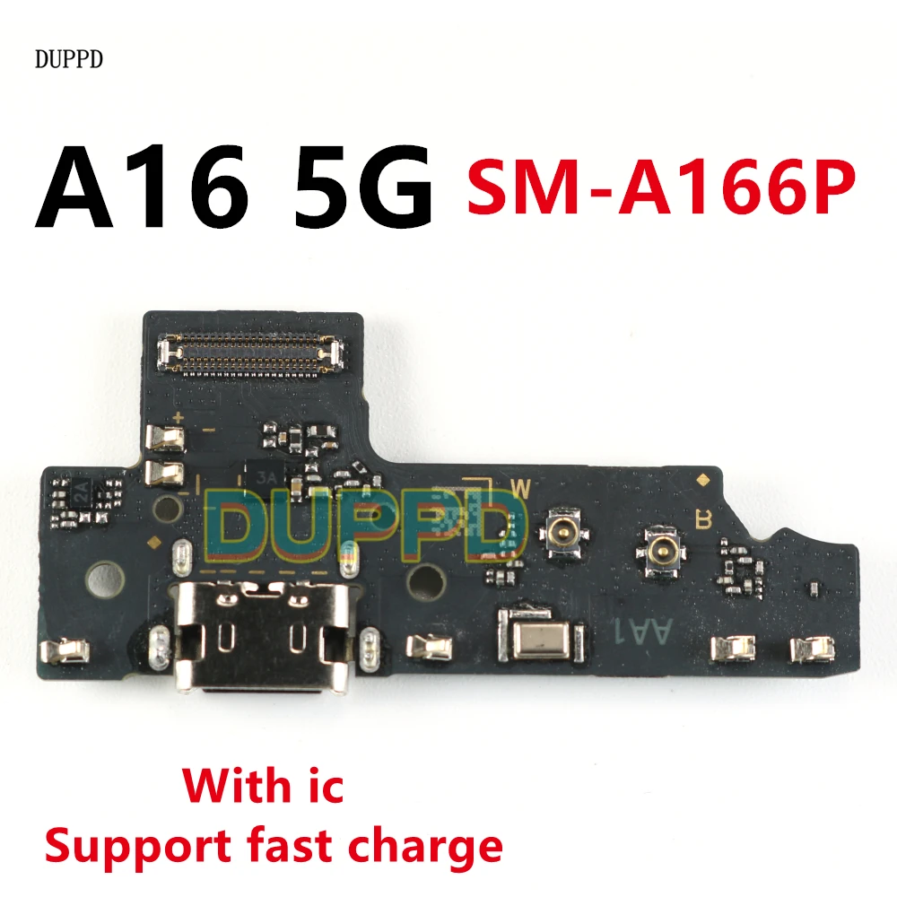 

Гибкий зарядный разъем для Samsung Galaxy A16 5G A166P USB Type-C 2,0, разъем для зарядки, док-станция, плата зарядки, гибкий кабель