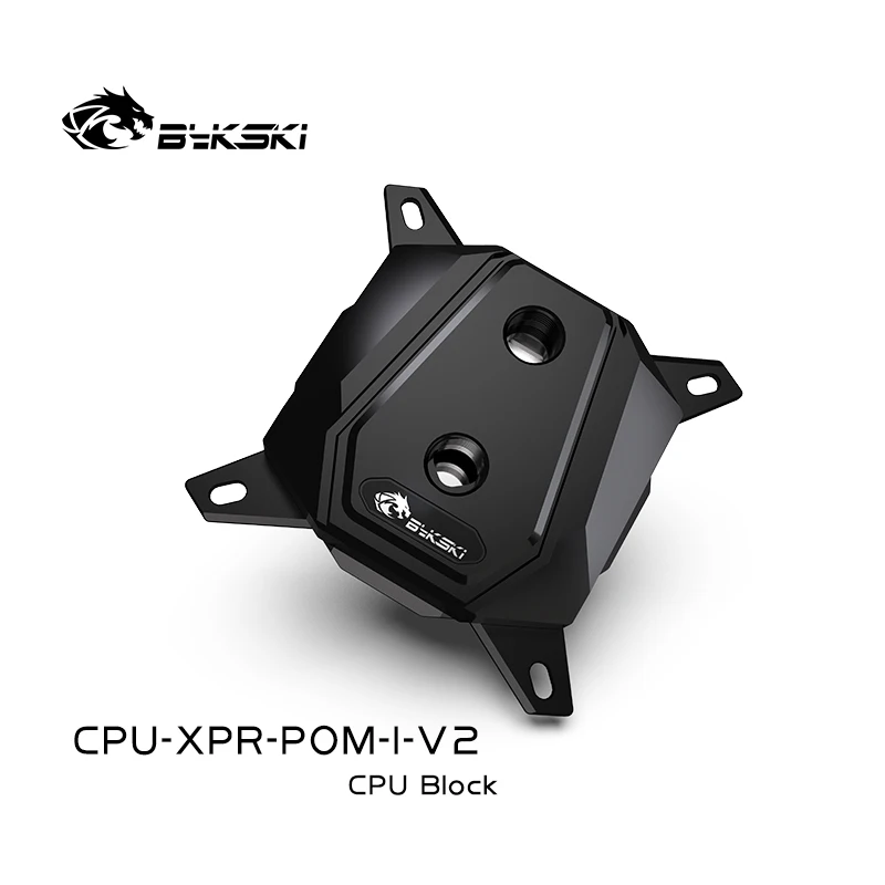 Bykski CPU Water Cooling Block,Liquid Cooling System Micro Waterway Use for INTEL LGA1150/1151/1155/1156 LGA2011 2066 X99