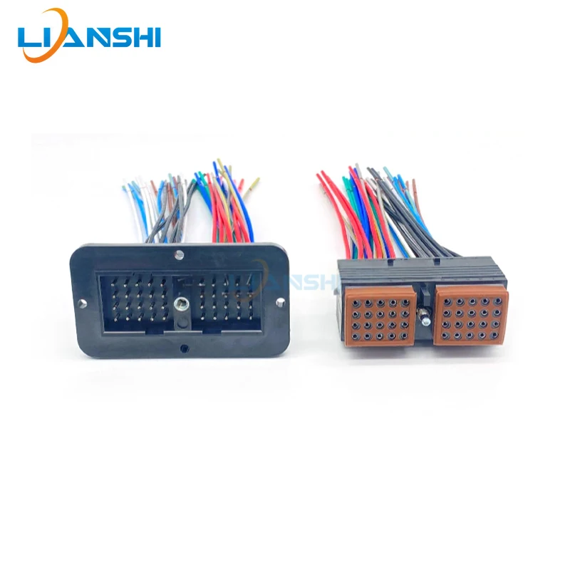 

Apply carter 320 320 v1 / v2/311 d / 312 d / 315 d computer board plug line excavator parts 40 pin harness