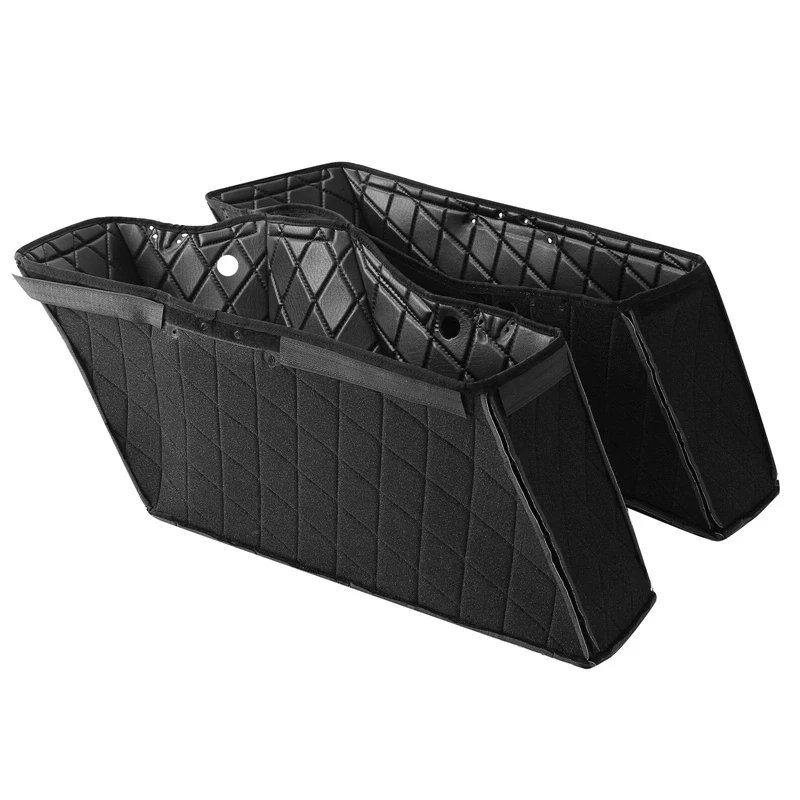 

For 2014-2023 Harley-Davidson Street Road Ultra Glide & Road King New side box liner Pad Pockets