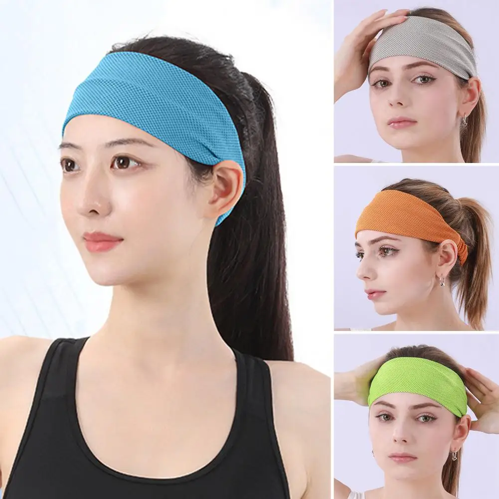 1 шт., женская повязка на голову, однотонная хлопковая широкая повязка-тюрбан, вязаная хлопковая спортивная повязка для волос для йоги, витая повязка на голову с узлом