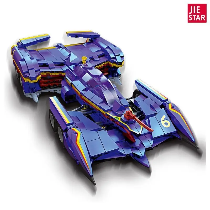 92030 سباق نموذج سيارة ZARD NP-1 صيغة الأطفال الجمعية بنة الإبداعية MOC أطقم منمذجة لعب للهدايا الكبار