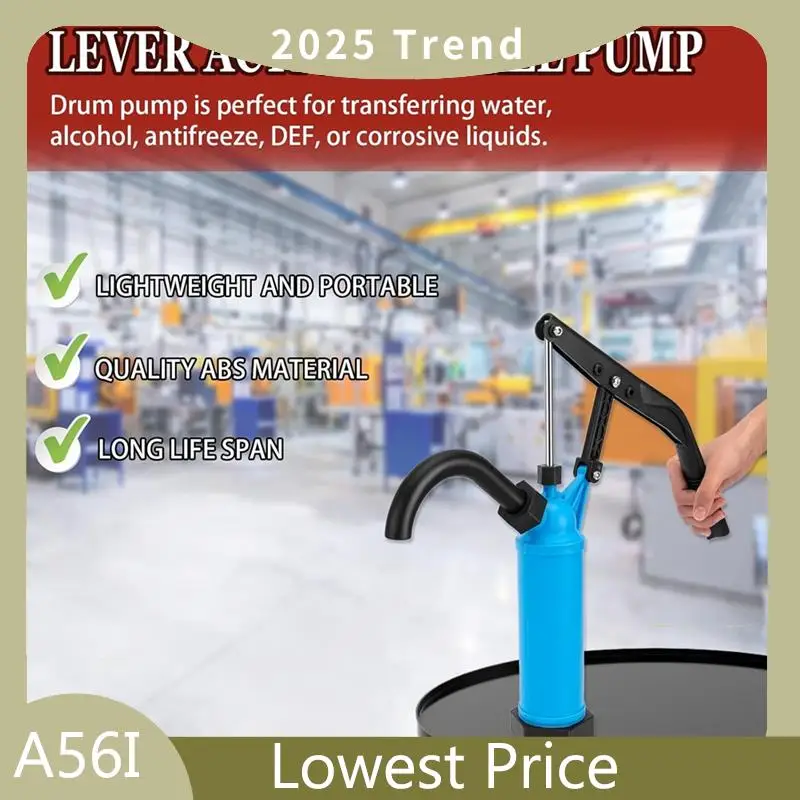 

ABDD 55 Gallon Drum Pump, Lever Action Barrels Pump Fits 5-55 Gallon Drums, Water Drum Pump/Hand Drum Pump