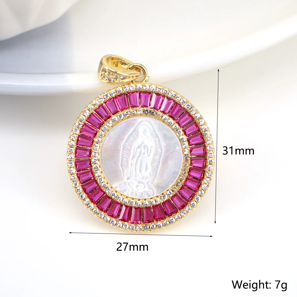 5PCS, Lucky Round Evil Eye Charms Pendants For DIY Jewelry Making Fashion Necklace Accessories Natural Mother Pearl Shell