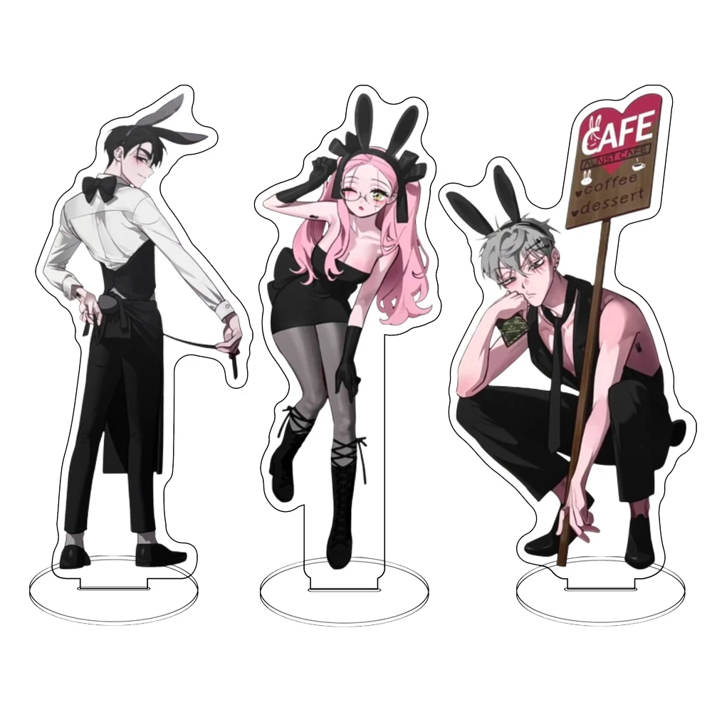 ALIEN STAGE Anime SuaTill Stand Acrylic Maid Figuur Action Models Toy Ornament Accessories Desktop Girls Boys Gift Ornaments