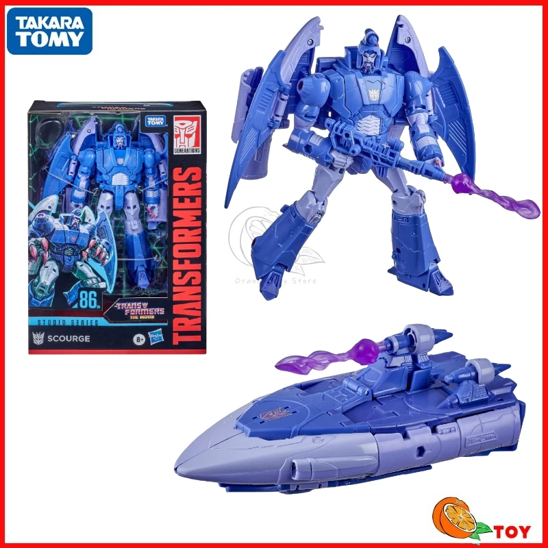 In stock Takara Tomy Transformers toys Studio Series SS-86 05 Scourge Model Robot Collection Action Figures Toys Gifts Hobby