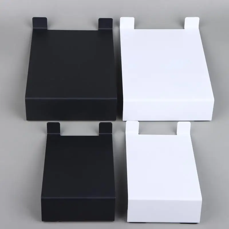 ●Heavy Duty Metal Desktop Speaker Stand With Anti Slip Base For MR5BT Secure Support And Hiddens Installation view 4
