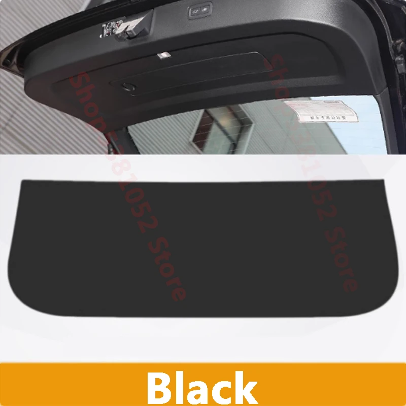 

For Volvo XC90 2015-2024 Car Rear Trunk Tailgate Protection Pad Trunk PU Leather Decorative Pad Accessories Cover