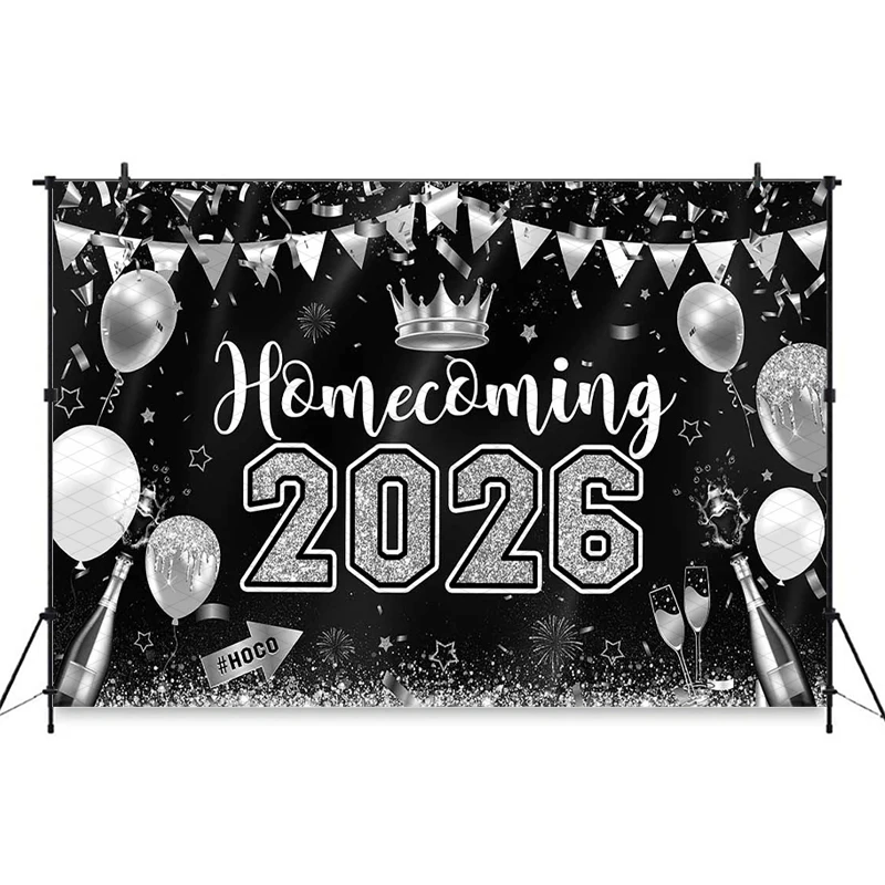 Mocsicka Homecoming 2026 Photography Backdrop School Celebration Student Kids Portrait Background Decoration Photo Studio Banner