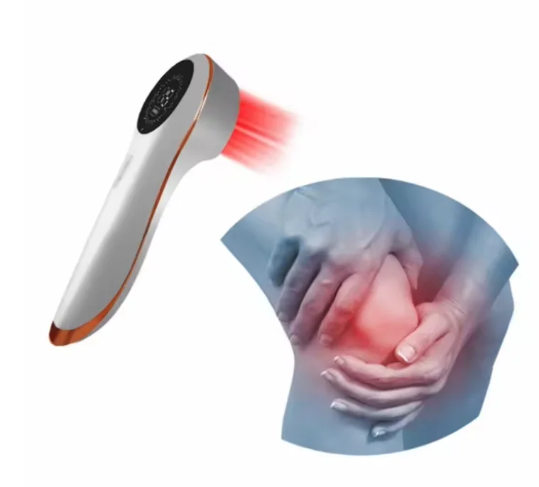 Portable Low-Level Laser Therapy Machine for Muscle Sprain Pain Relief Handheld Sports Injury Recovery in Household Use