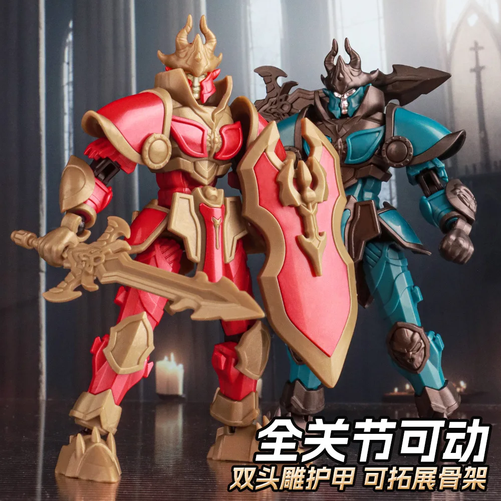 13 Lucky Joint Man 3D-Druckspielzeug König Arthur Ritter Modell Dekompressionsartefakt Gemeinsamer beweglicher Mecha-Krieger Anime One Joytoy