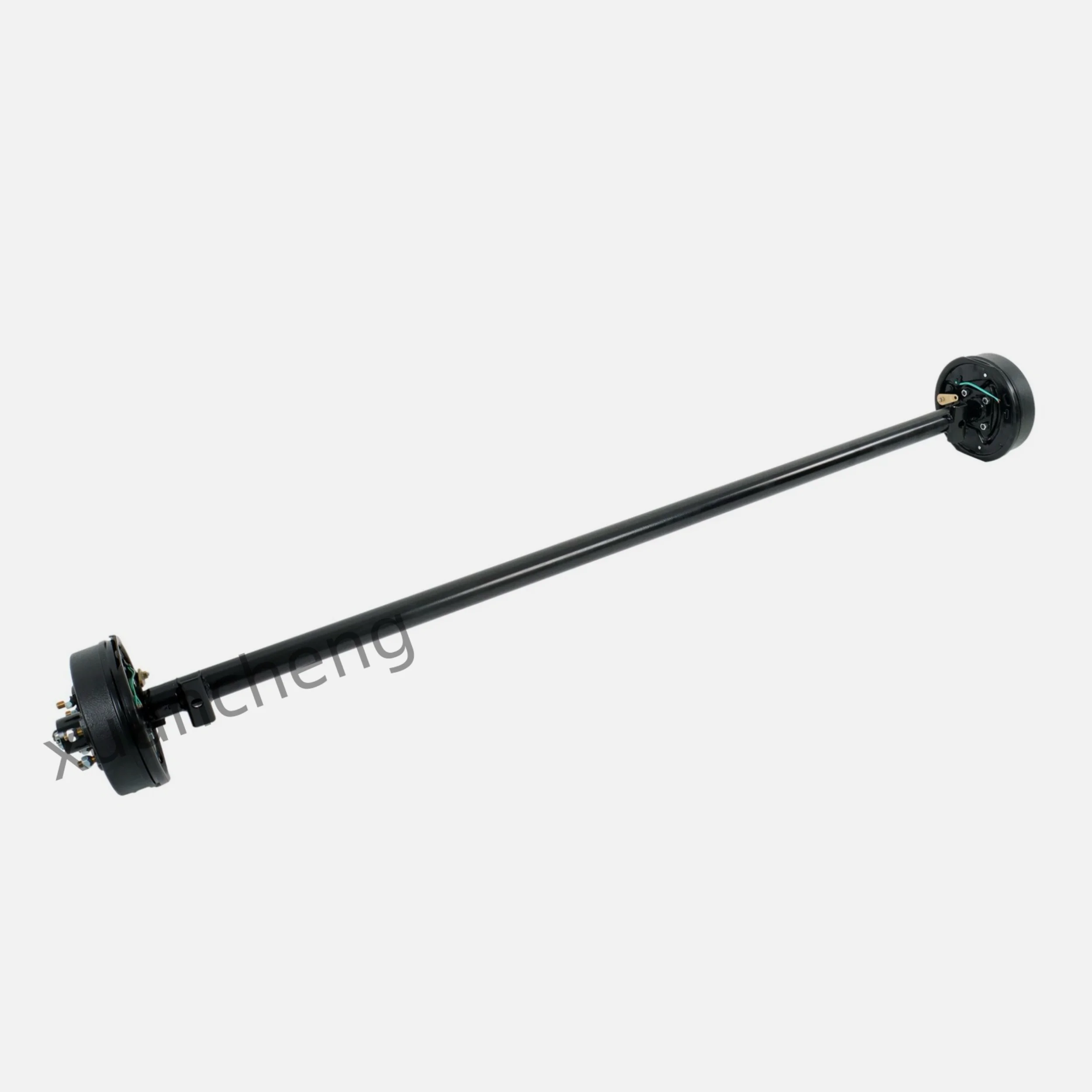 3500 lb trailer axle drop axle with brake drum, with suspension kit