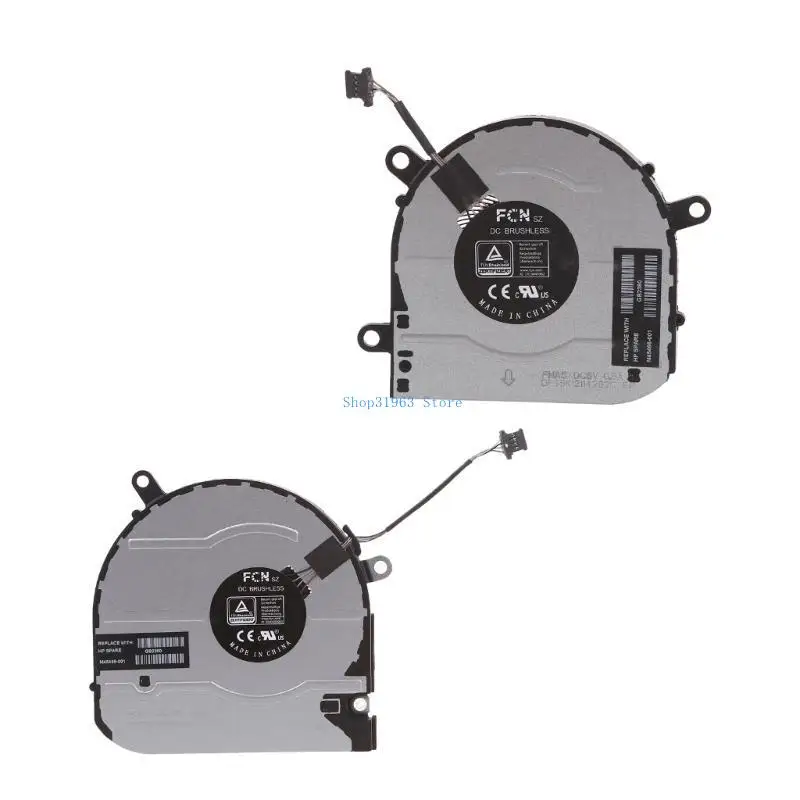 

L4MA CPU GPU Heat Sink Cooling Fan for Envy 15M-EU 15M-ES Laptops Radiators Notebook Heatsink Fans Brushless Motor Fan