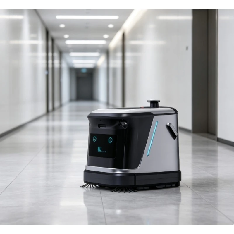 Warehouse Robotic Floor Cleaning Robot Self Driving Intelligent Obstacle Avoidance Auto Charging Industrial Floor Scrubber