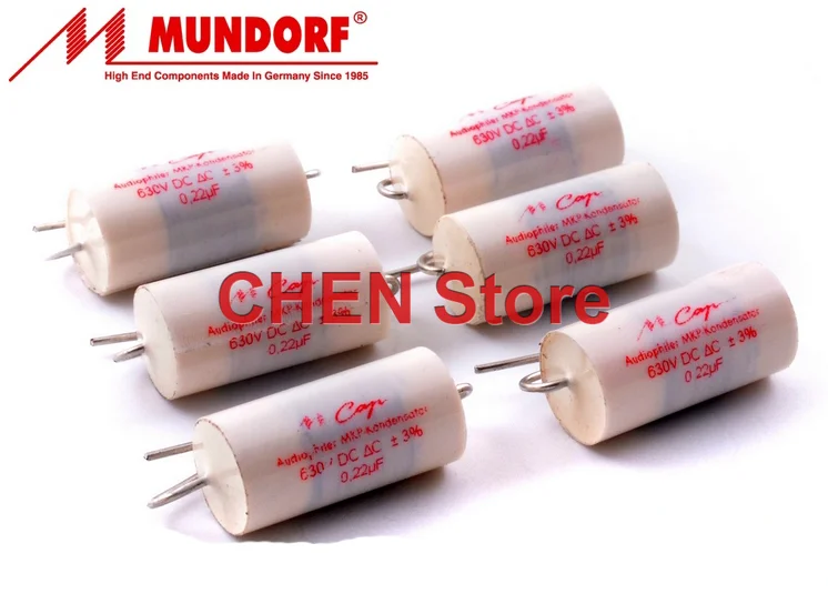 2pcs Origional Germany mundorf Mcap 0.1UF 0.22UF 0.33UF 0.47UF 630V M-CAP Coupling Capacitor 0.1uf/630v