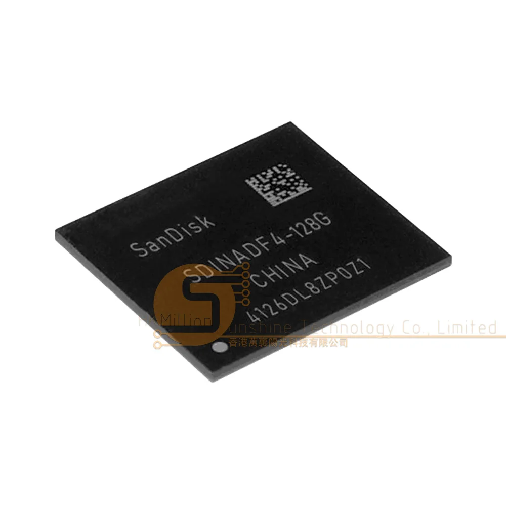 Original SDINADF4-128G SDINADF4 BGA153 ball EMMC 5.1 128GB