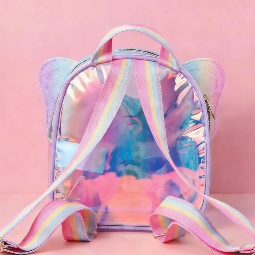 New Laser Butterfly Design Girls Backpack Lightweight Cute Kids Backpack Large Capacity Fashion Childrens School Bag