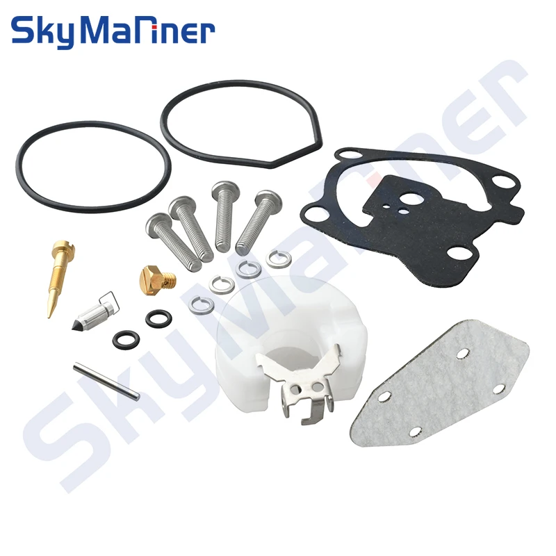 

66T-W0093-00 Ремкомплект карбюратора для подвесного мотора Yamaha Parsun Powertec 2T 40HP 66T-W0093 Запчасти для лодочного двигателя