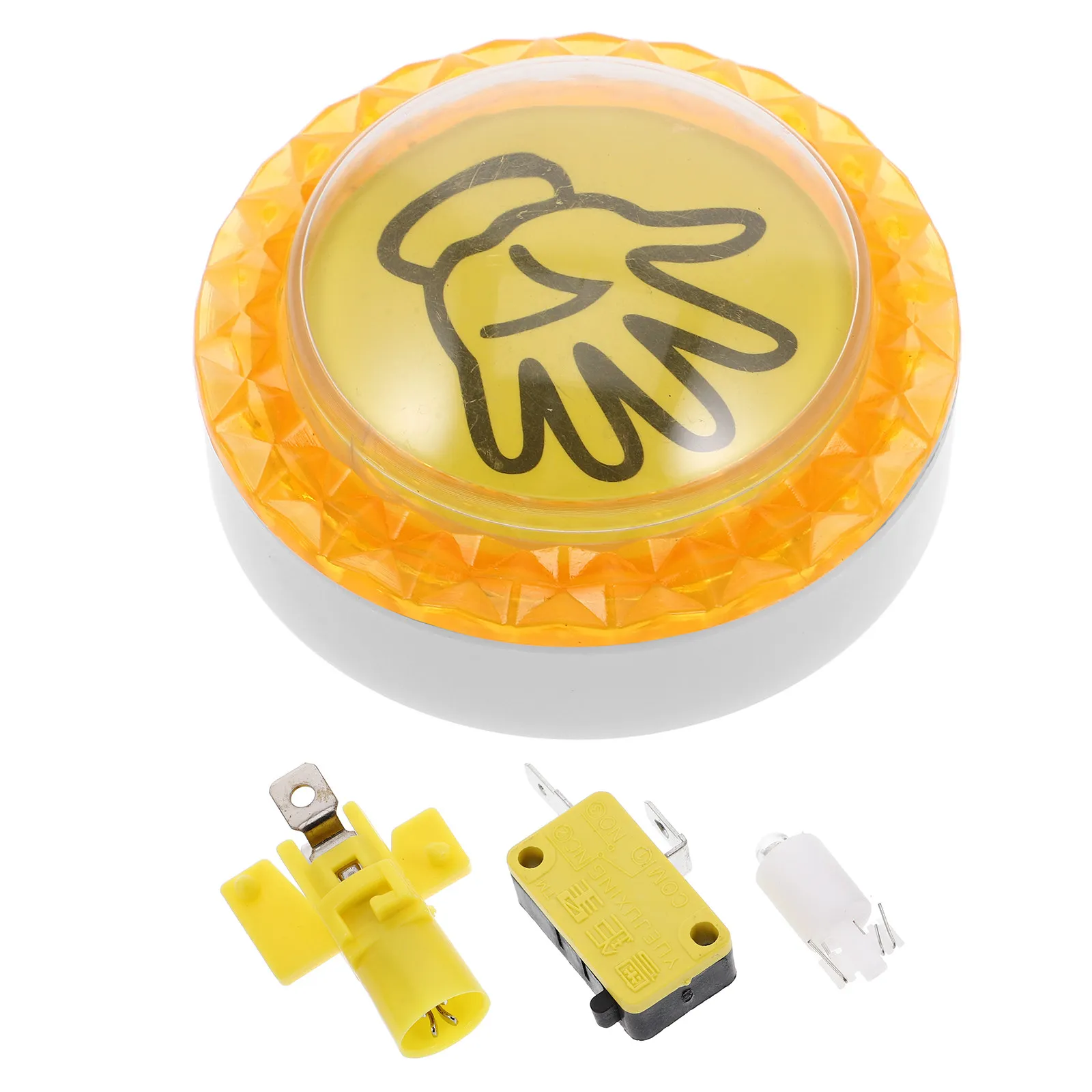 60Mm Answer Buzzer Button Quick Response Palm Activated Game Show Classroom Trivia Skills Development Game Buzzer Button with