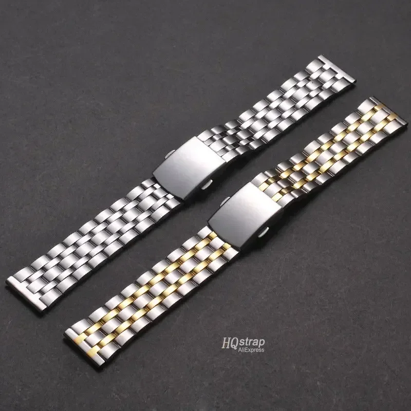 Stainless Steel Bracelet for Rolex Universal Replacement Watchband for Seiko 18 20 22mm Smartwatch Wristband Strap Accessories