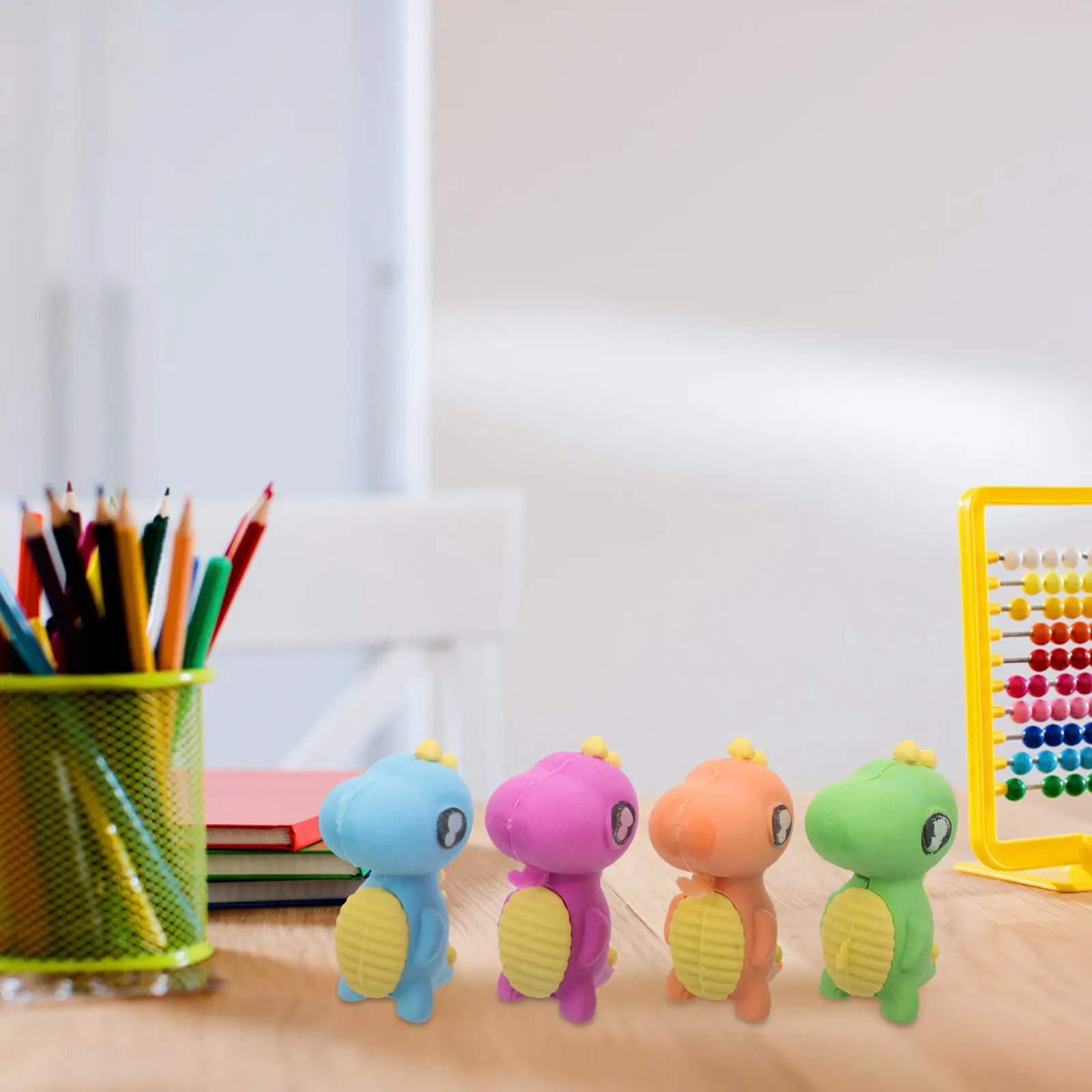 

Набор из 15 милых ластиков в виде мультяшных животных, разборные, для класса