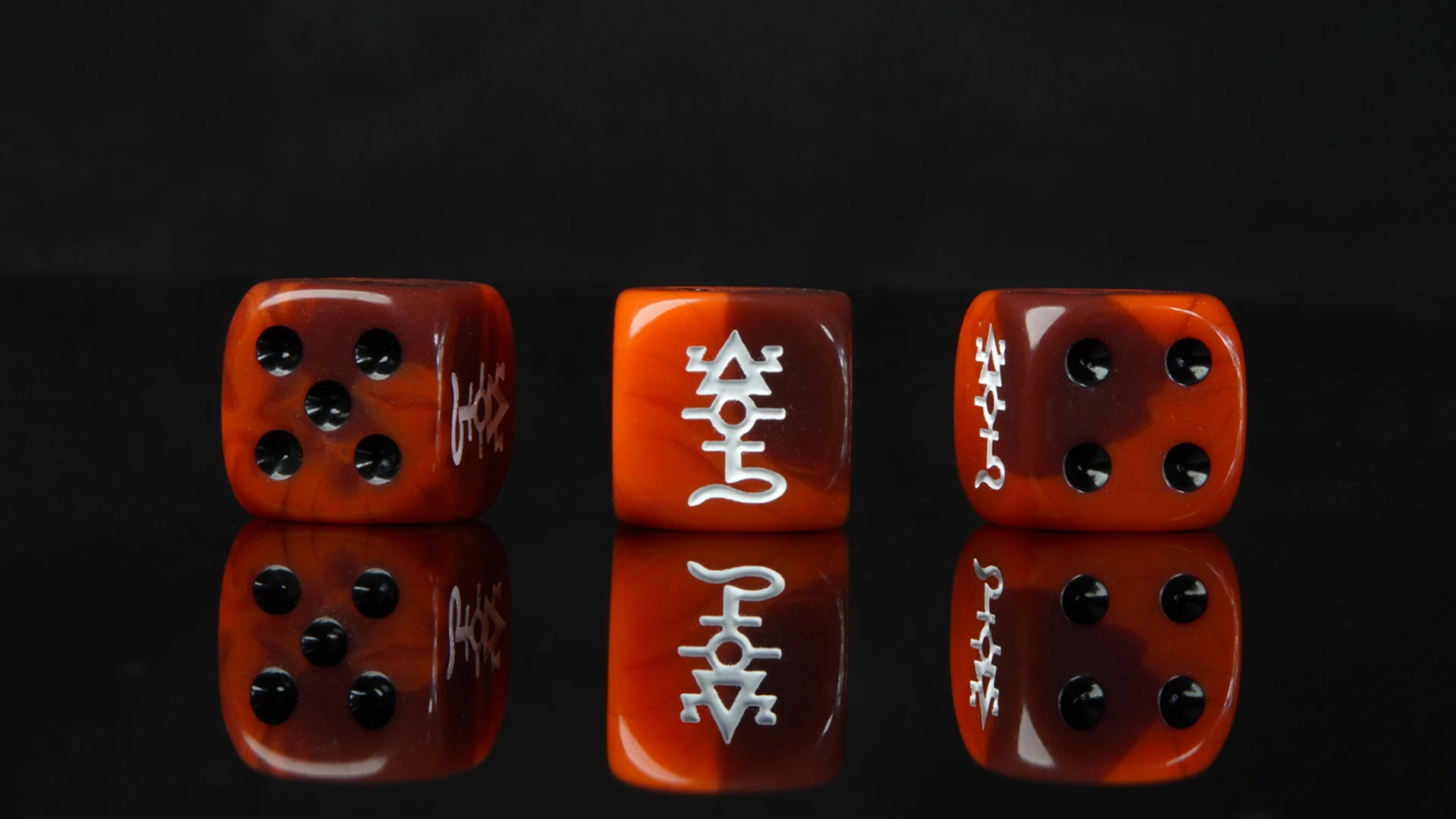 Space Elves Dice - The Red Banner, 20 Dices, Wargame Accessories